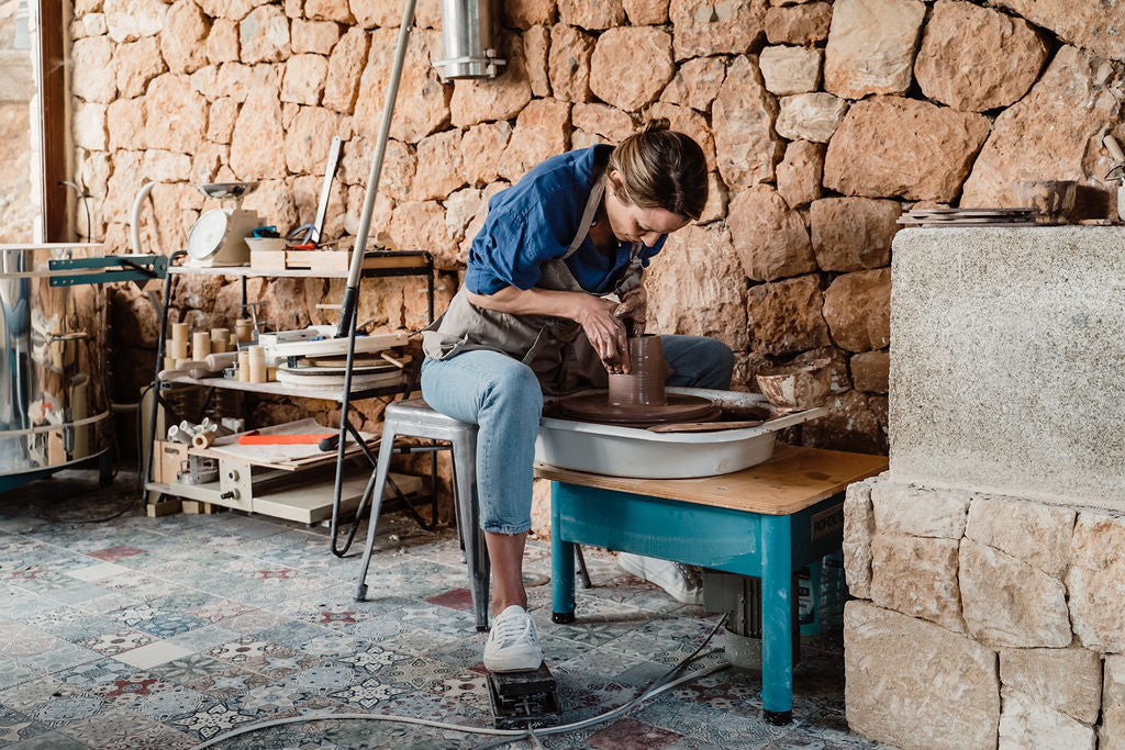 Elena Noguera Wilson at the Studio